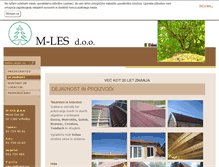 Tablet Screenshot of m-les.si